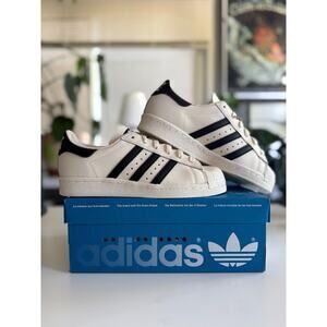 adidas Superstar 82 Off White Black H06258 Sneakers